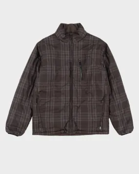 00s Stussy Reversible Grey Puffer Jacket - S