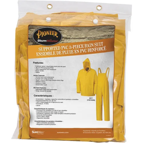 3-Piece Rain Suit