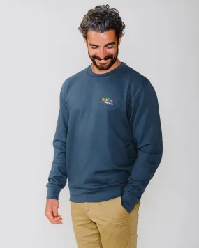Adult Crew Sweatshirt Indigo