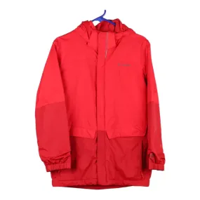 Age 14-16 Columbia Jacket - Large Red Polyester