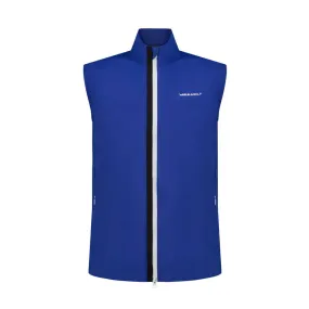 Aguila Golf Sleeveless Vest – Royal Blue Full-Zip Performance