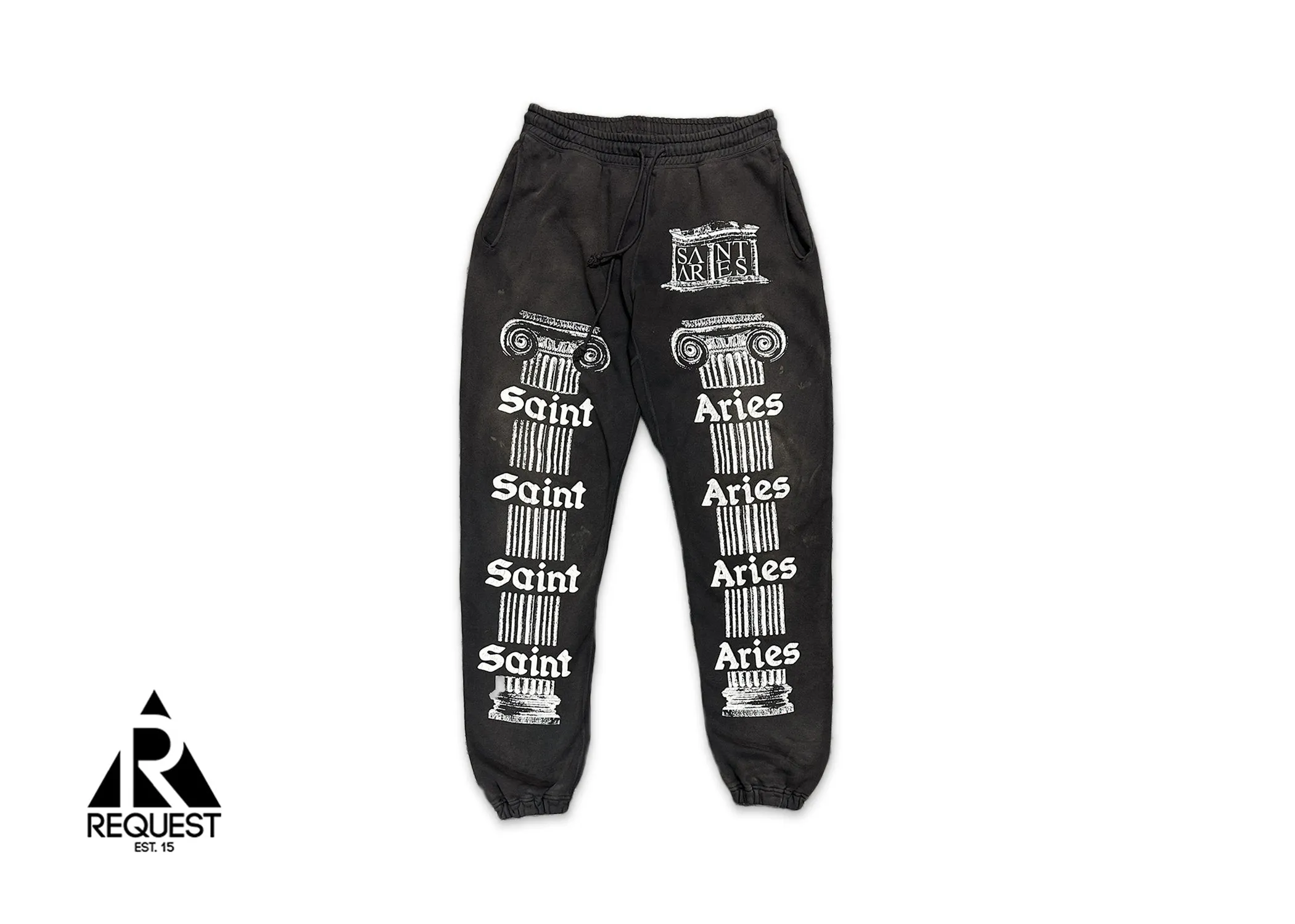 Aries Sweatpants “Vintage Black”
