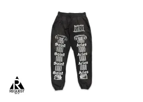Aries Sweatpants “Vintage Black”