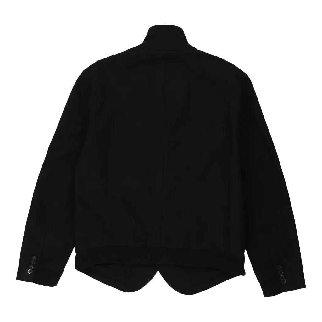 Armani Exchange Jacket - Medium Black Cotton