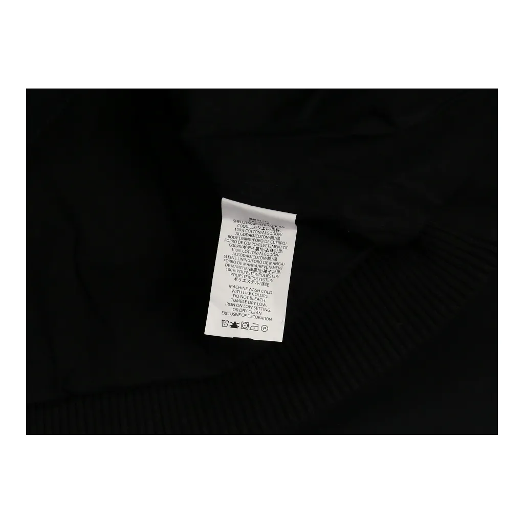Armani Exchange Jacket - Medium Black Cotton