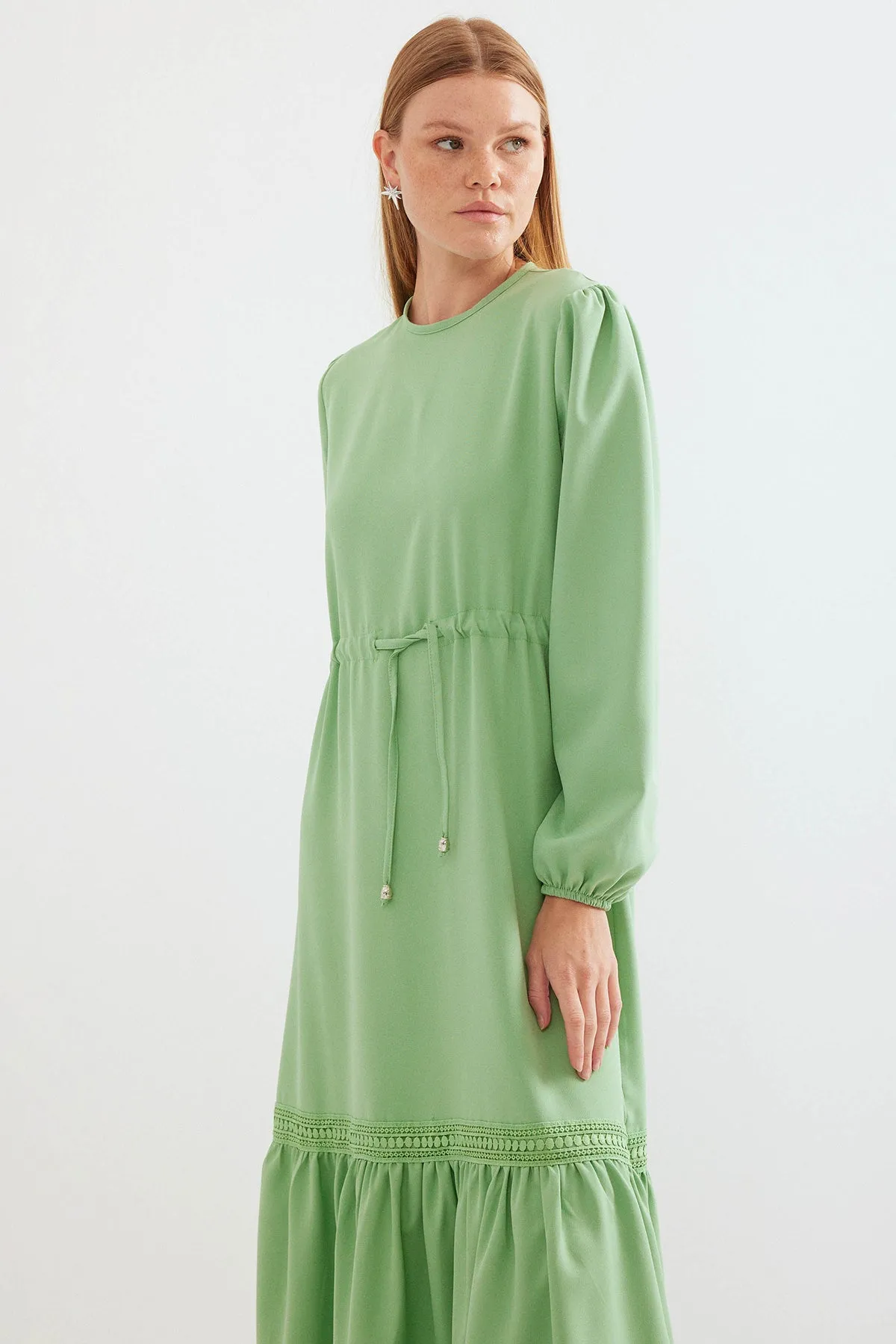 BGD Women Long Dress - Green - Avondale