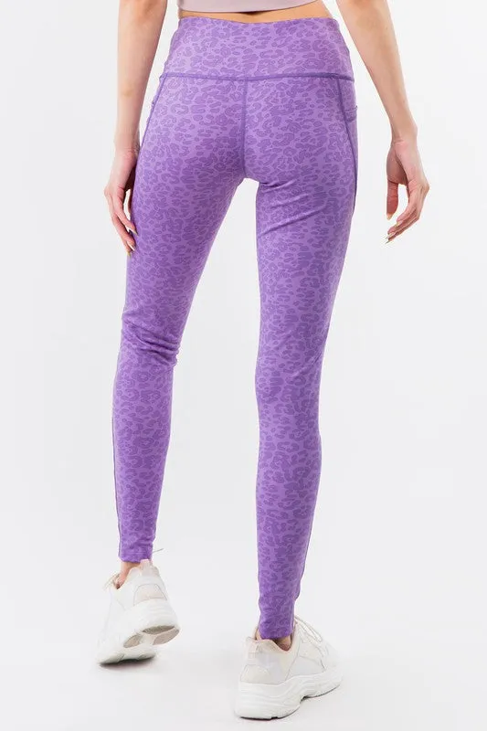 Black Leopard Leggings *Online Only*