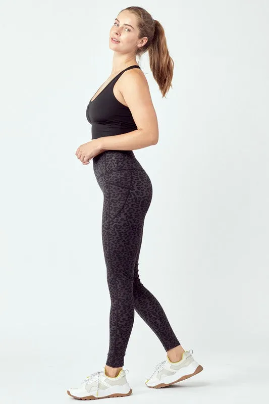 Black Leopard Leggings *Online Only*