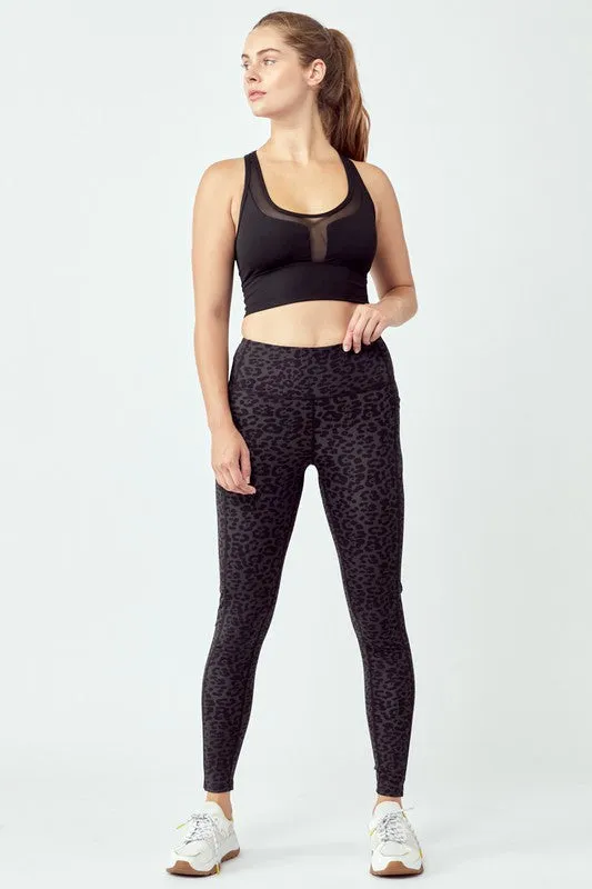 Black Leopard Leggings *Online Only*