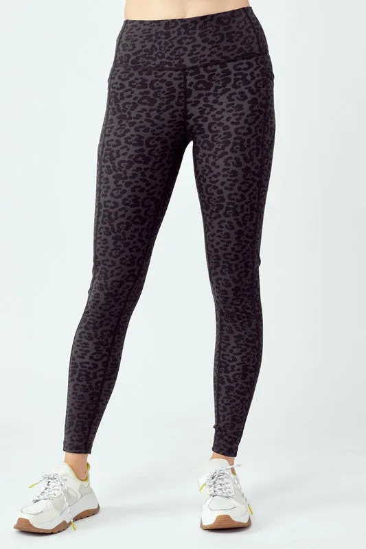 Black Leopard Leggings *Online Only*