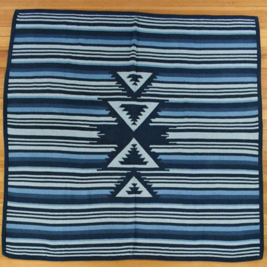 Blanket Indigo Valley - Tasha Polizzi - 60x60" - BKTP1