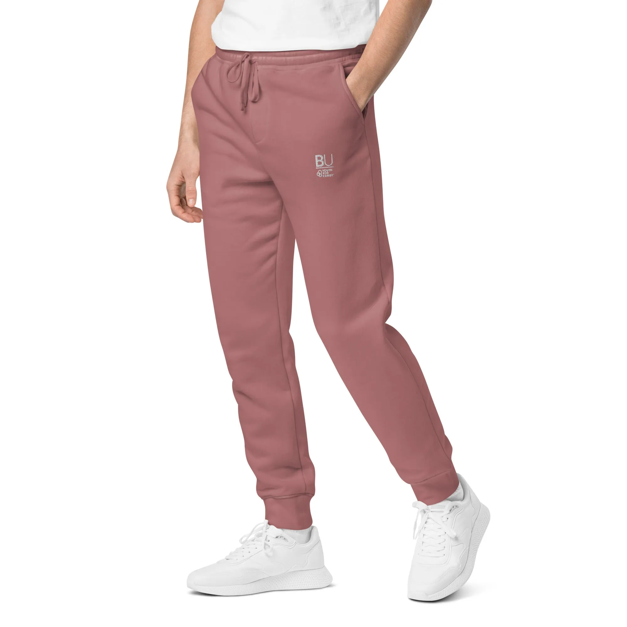 BU@YFC Unisex pigment-dyed sweatpants