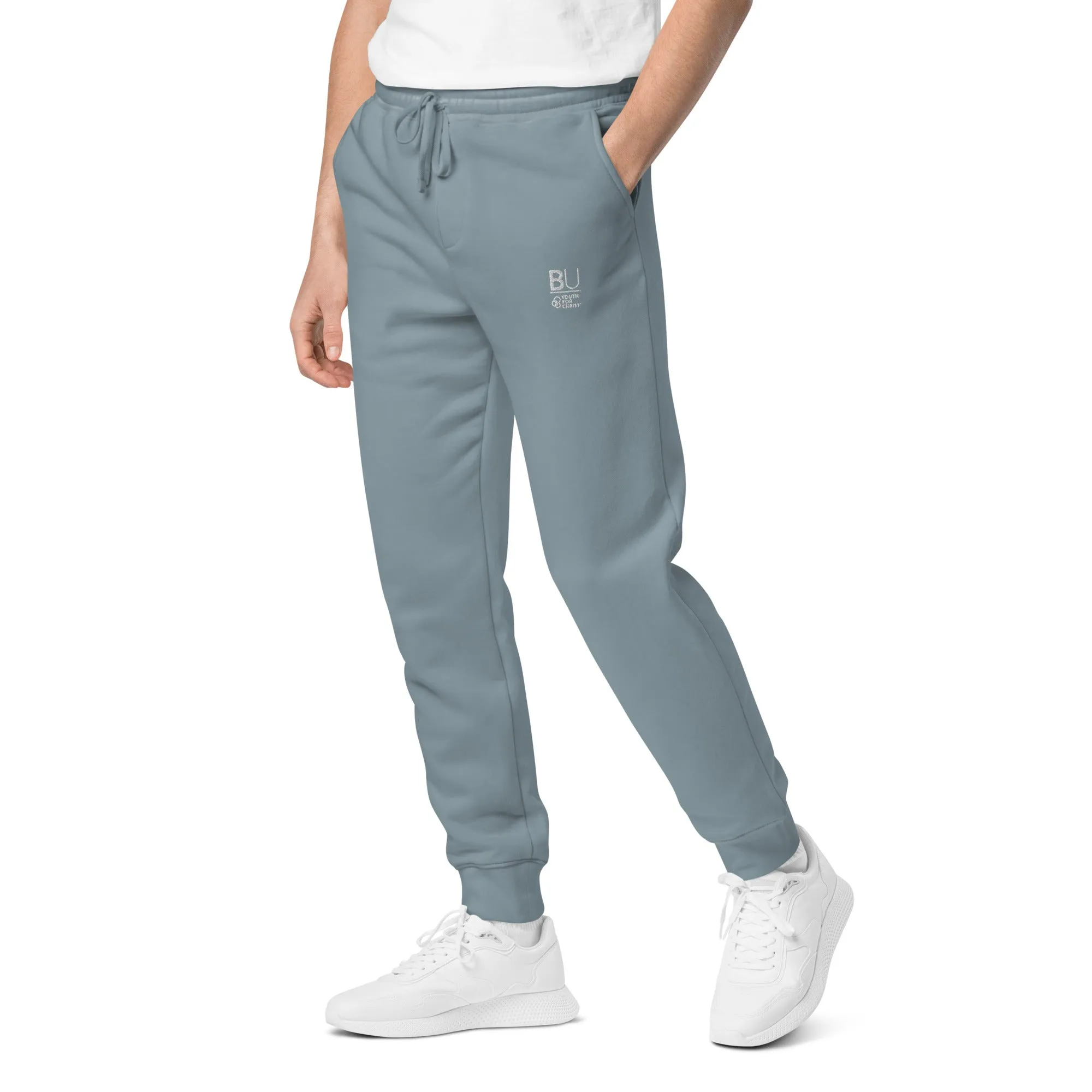 BU@YFC Unisex pigment-dyed sweatpants