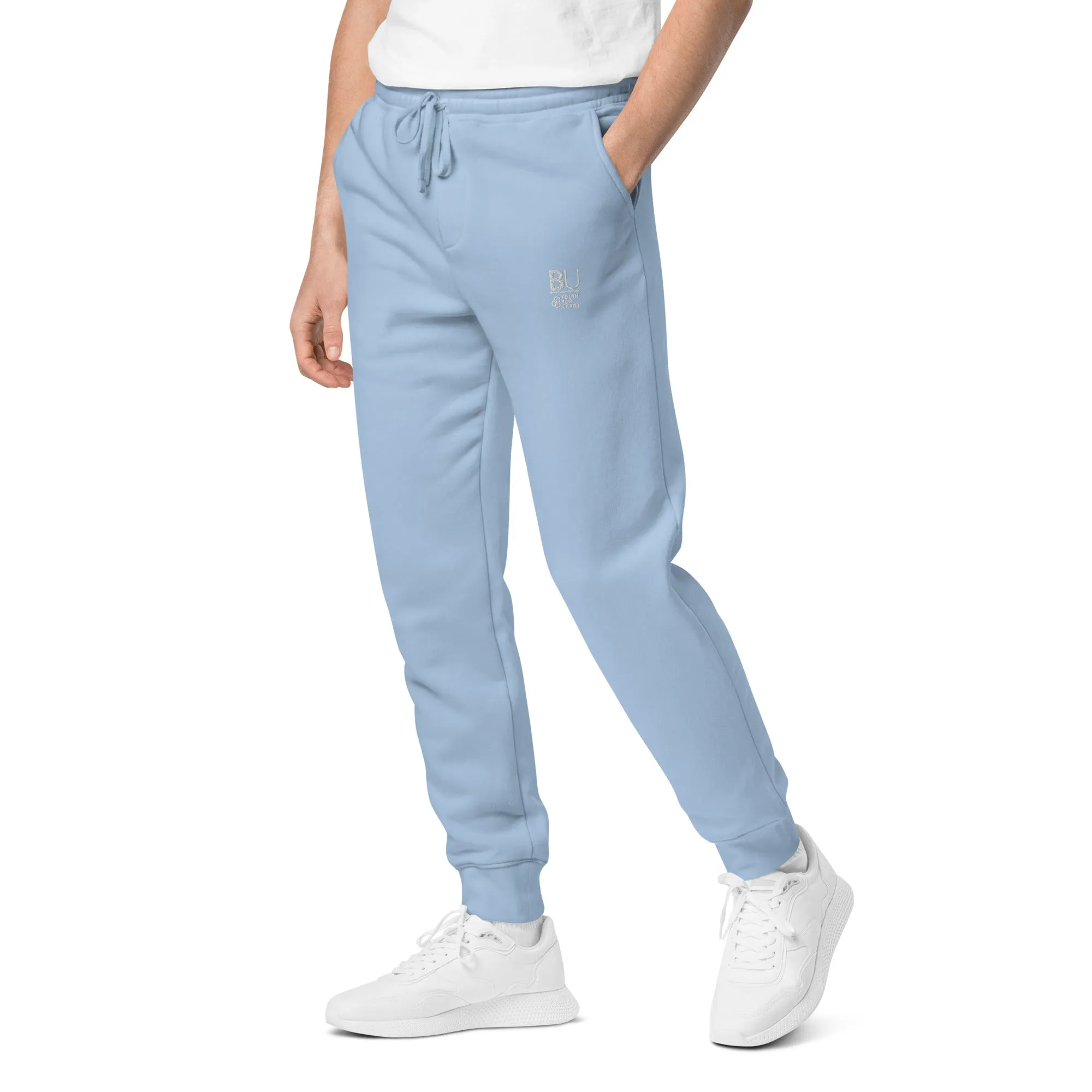BU@YFC Unisex pigment-dyed sweatpants