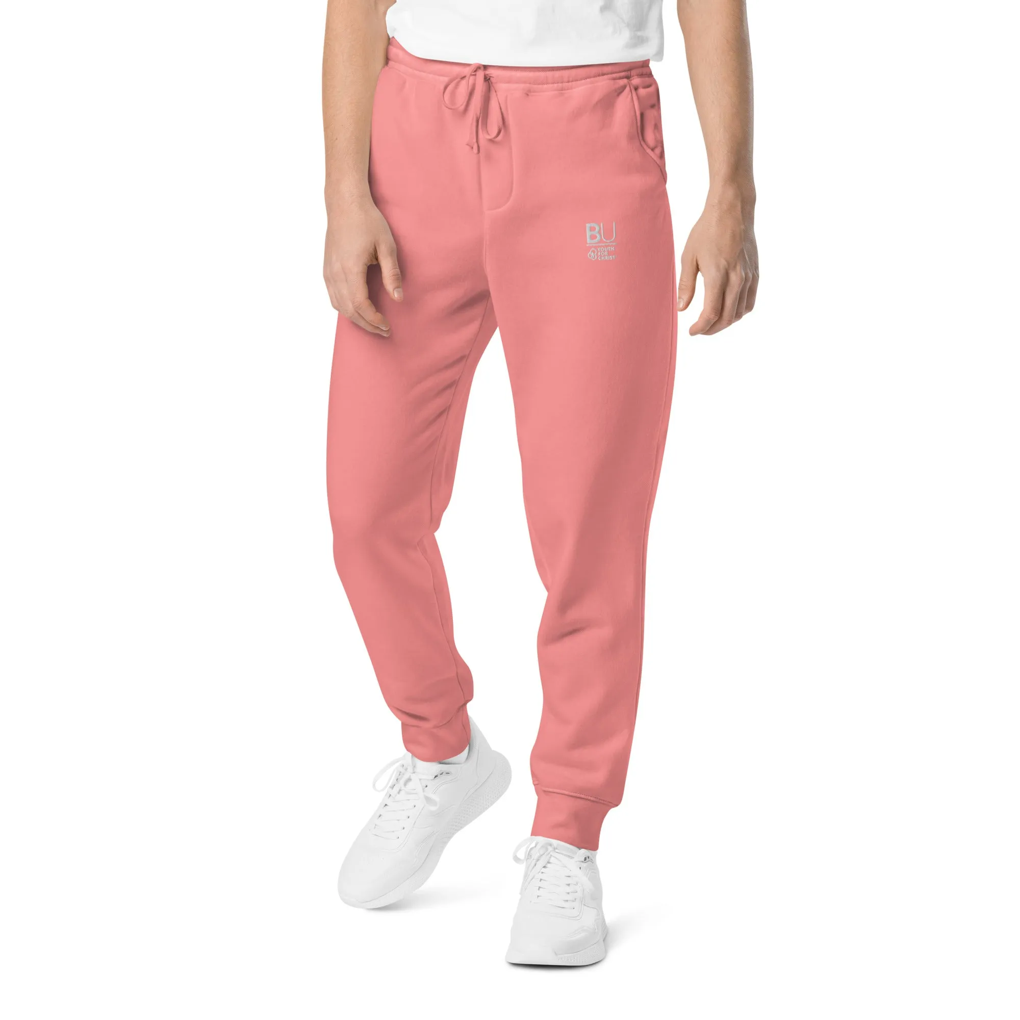 BU@YFC Unisex pigment-dyed sweatpants