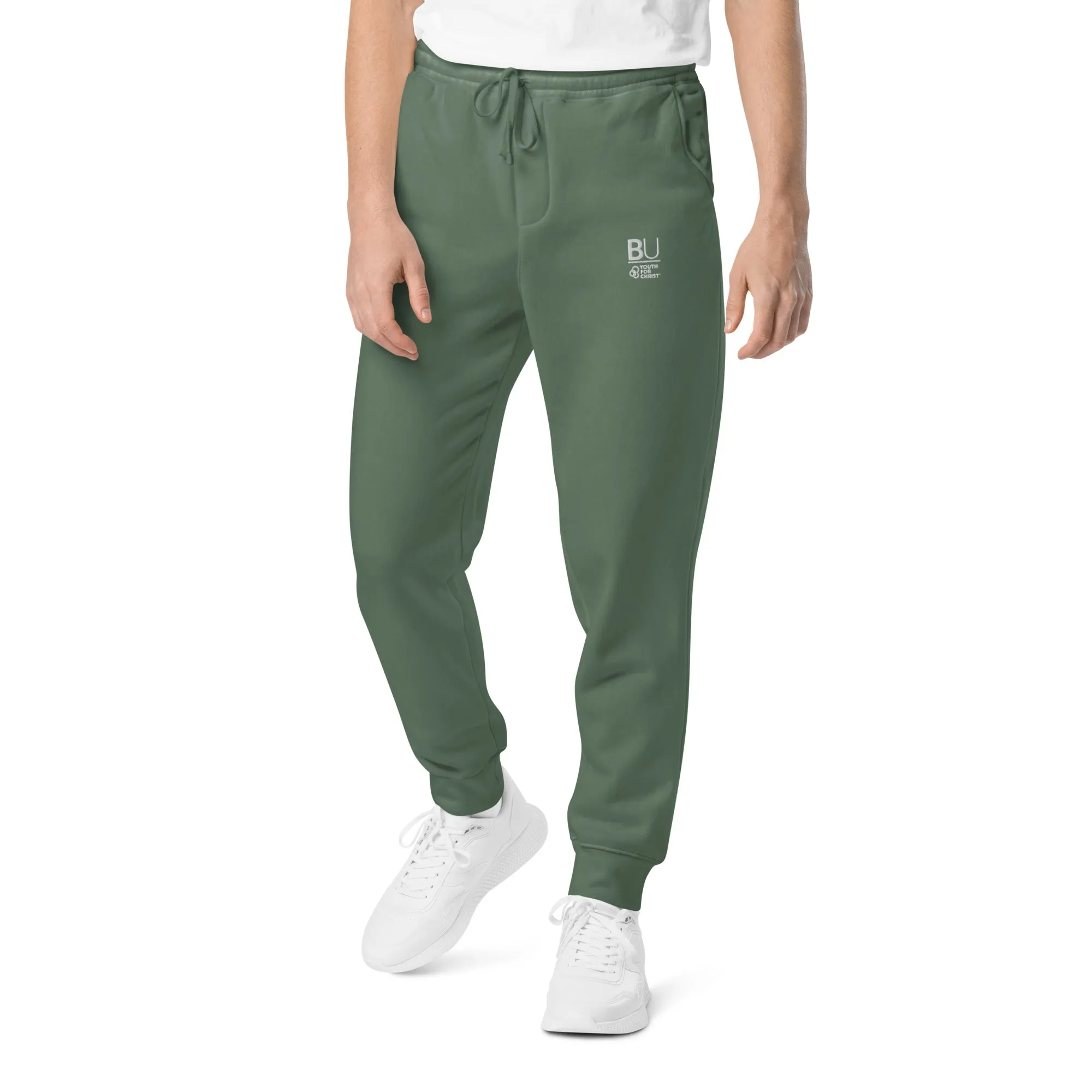 BU@YFC Unisex pigment-dyed sweatpants