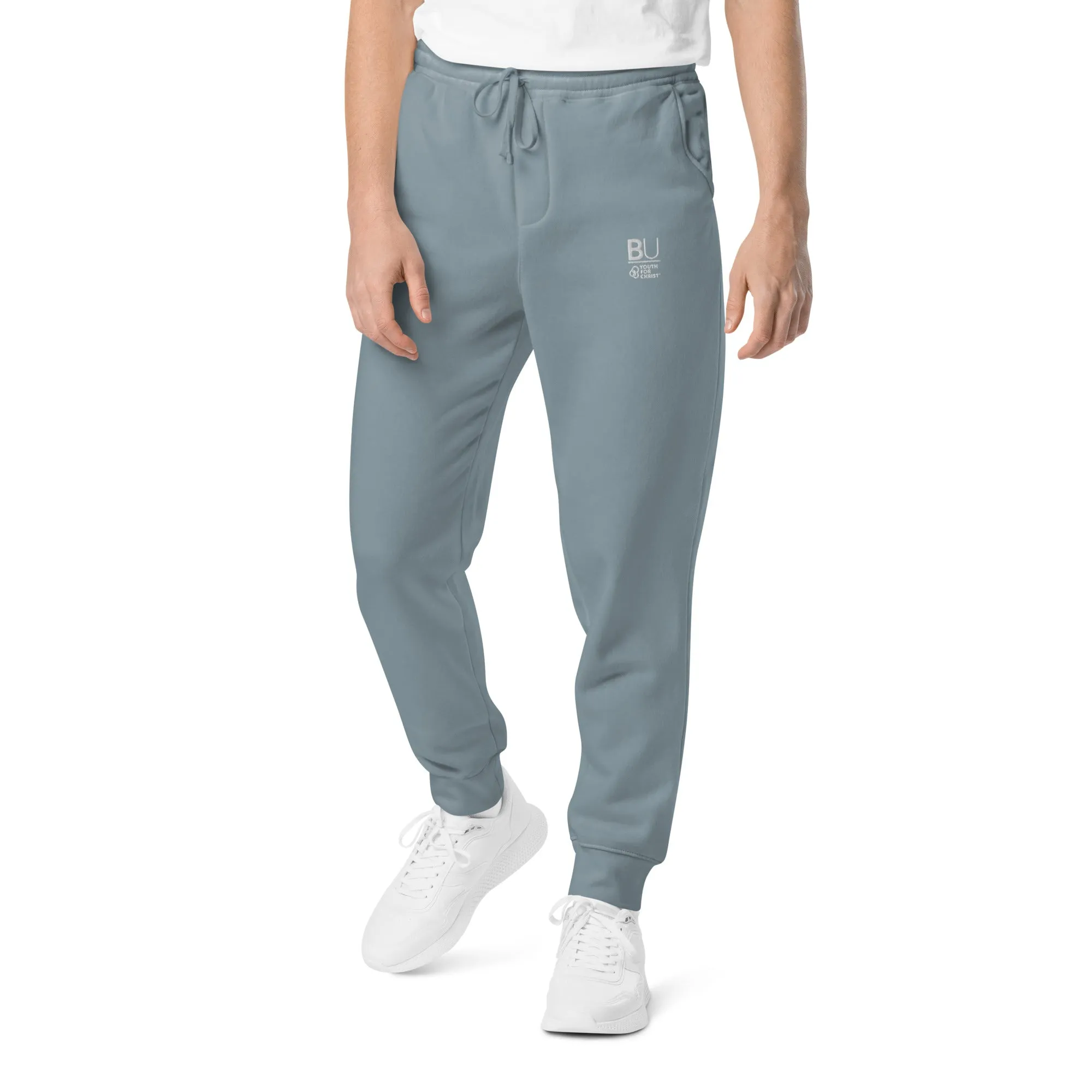 BU@YFC Unisex pigment-dyed sweatpants