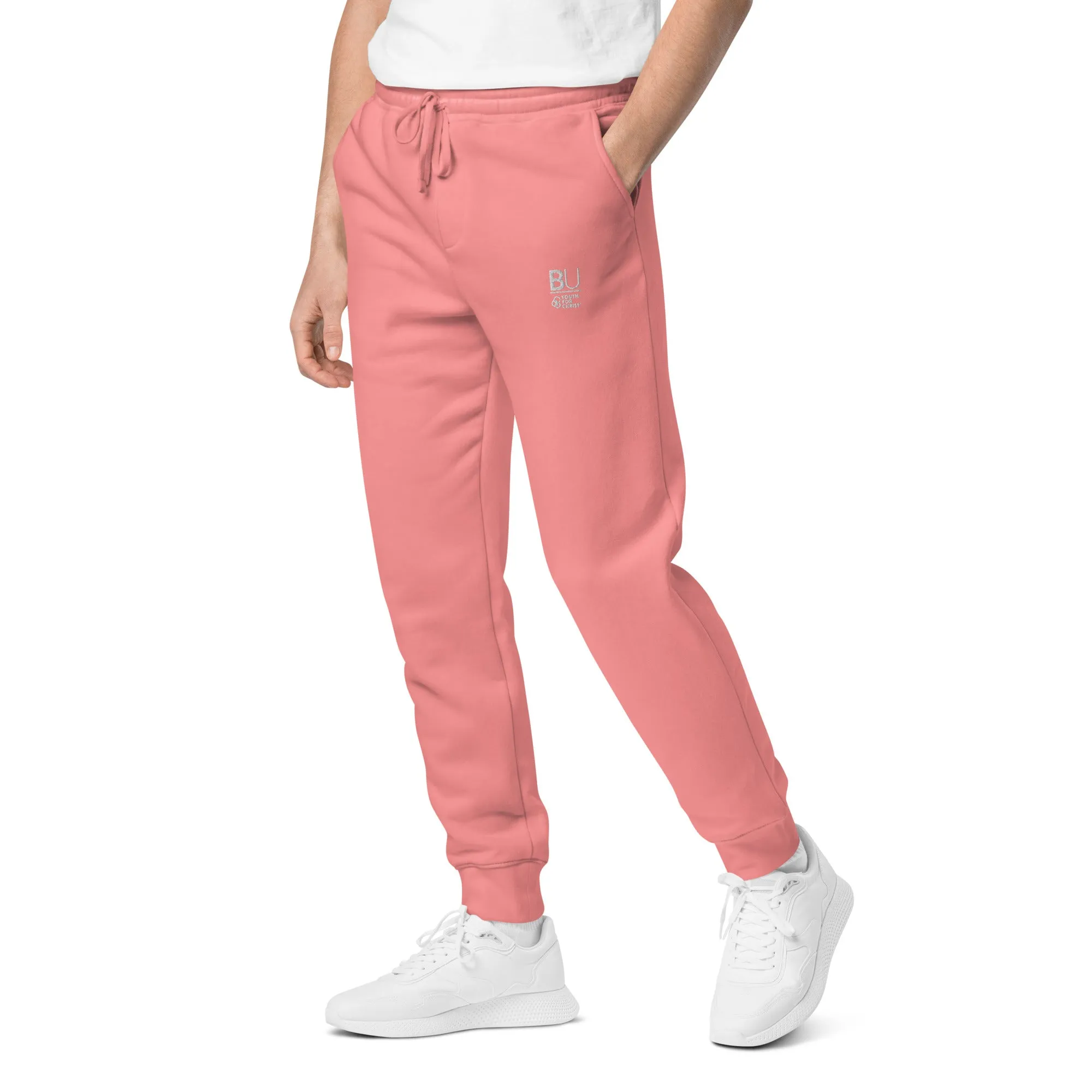 BU@YFC Unisex pigment-dyed sweatpants