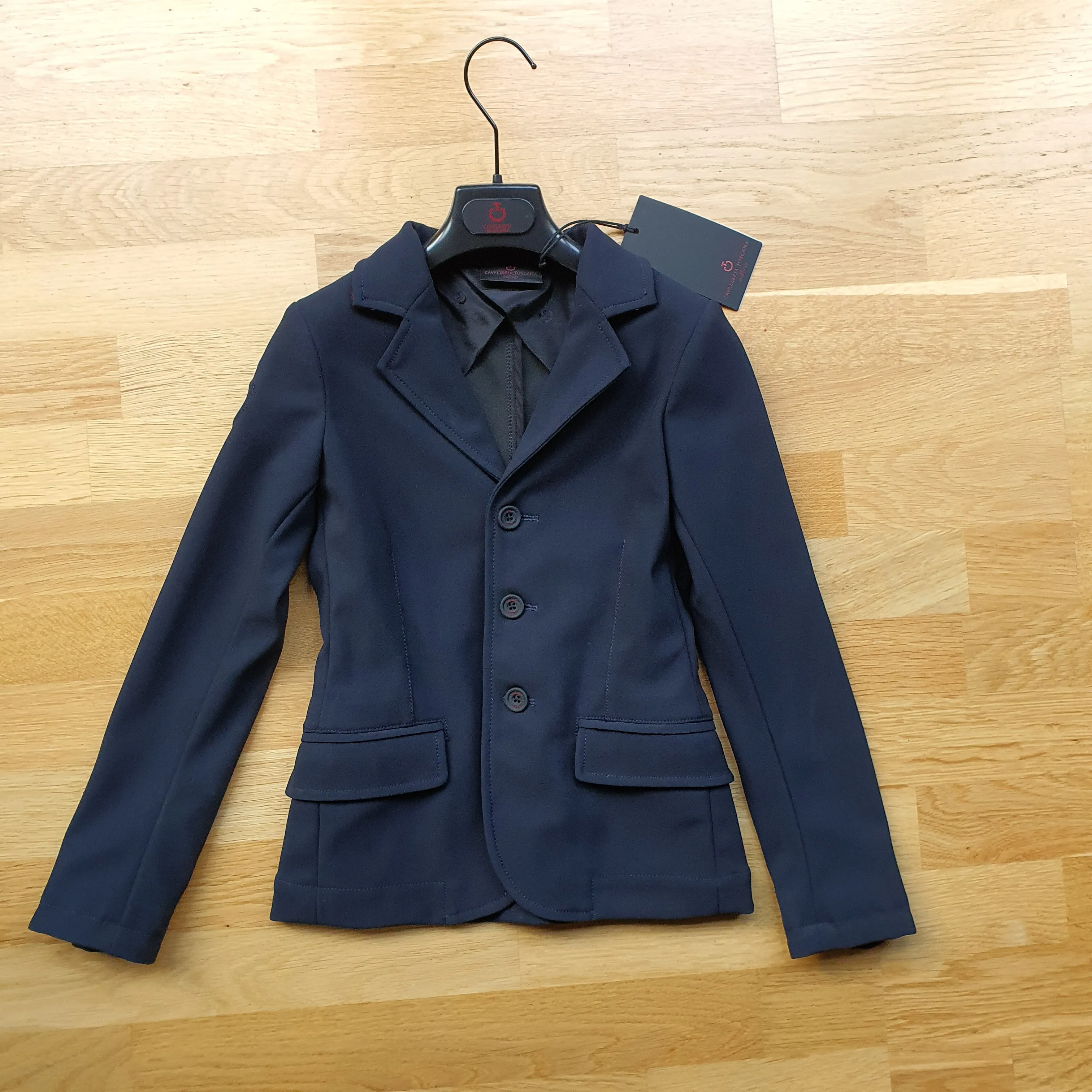 Cavalleria Toscana black show jacket, boys age 8, brand new
