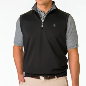 Coastal Carolina | Caves Solid Quarter Zip Vest | Collegiate