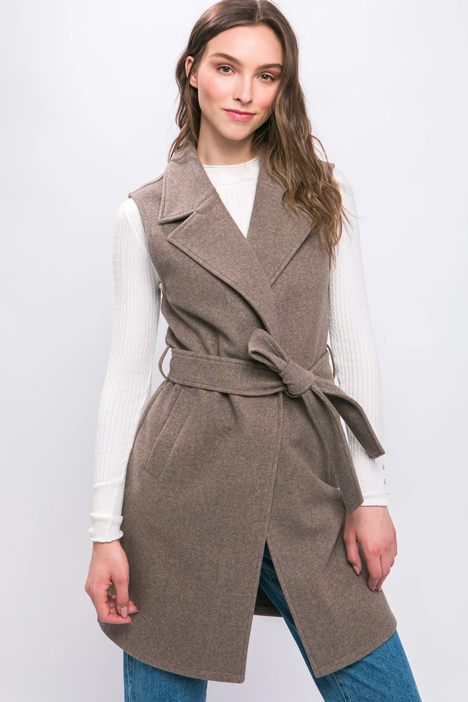 Coco Collared Vest
