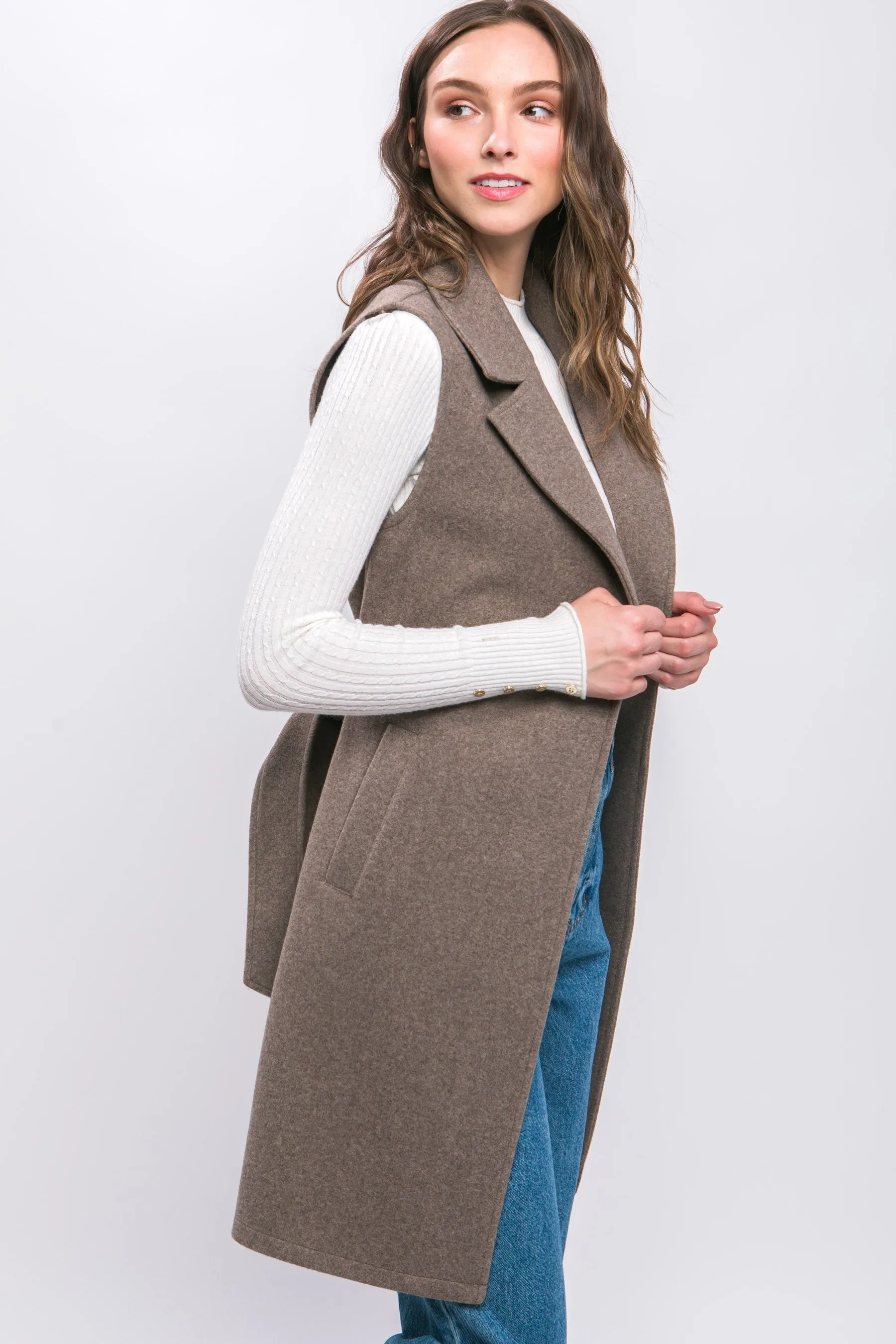Coco Collared Vest