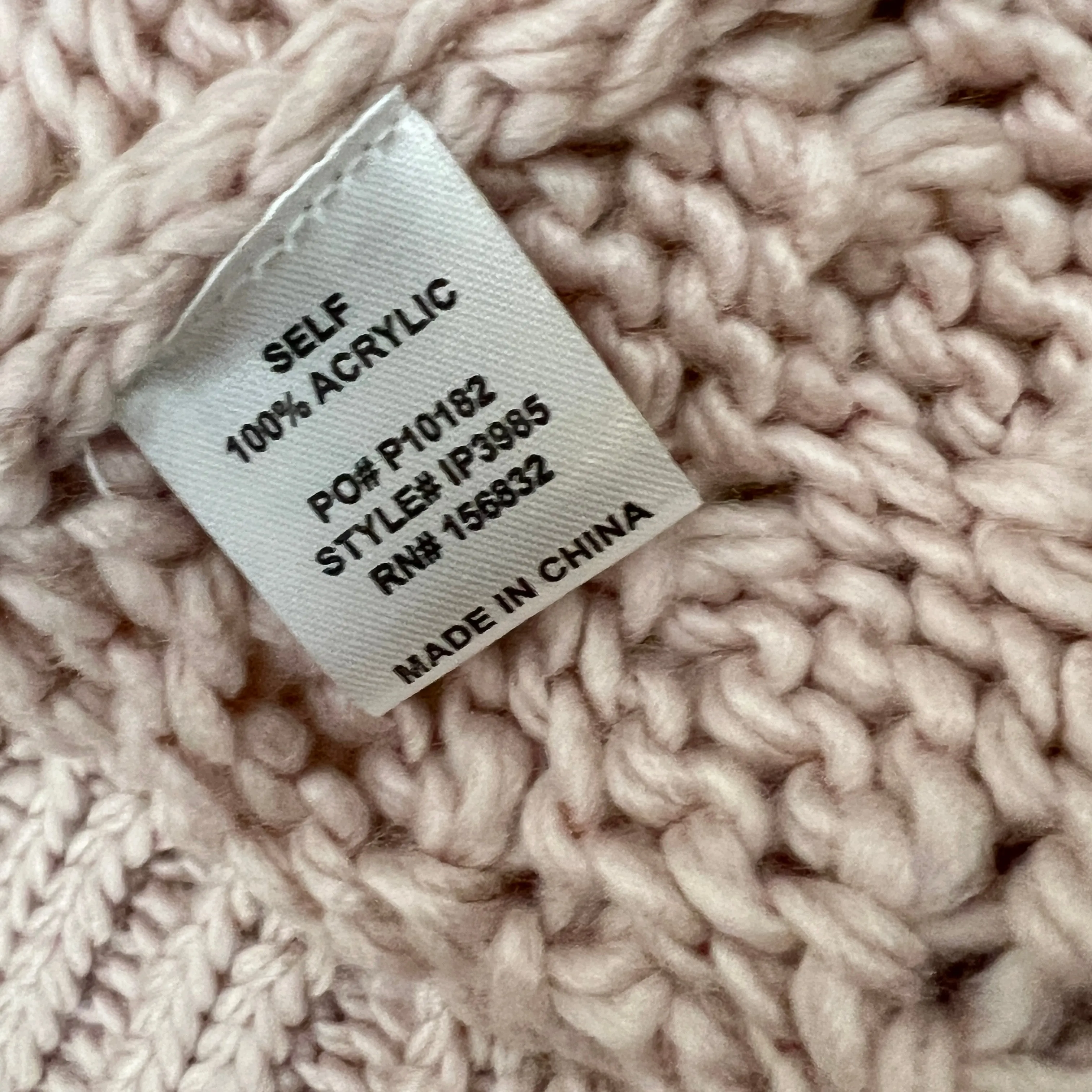 Color Block Chunky Knit Sweater