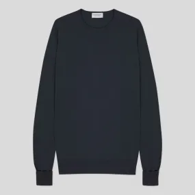 Crew Neck Sweater - Smoke Blue