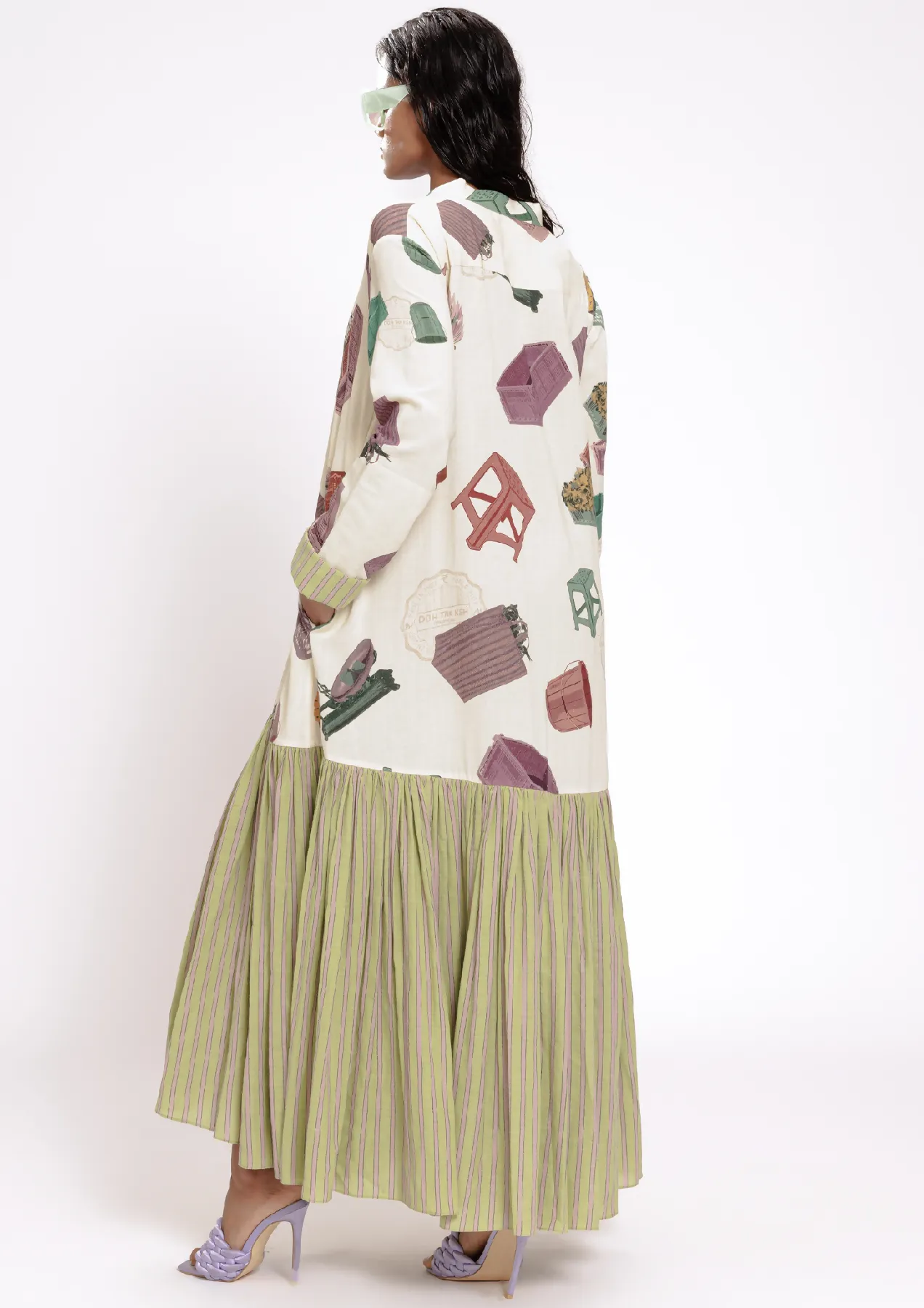DADAR GATHERED DRESS