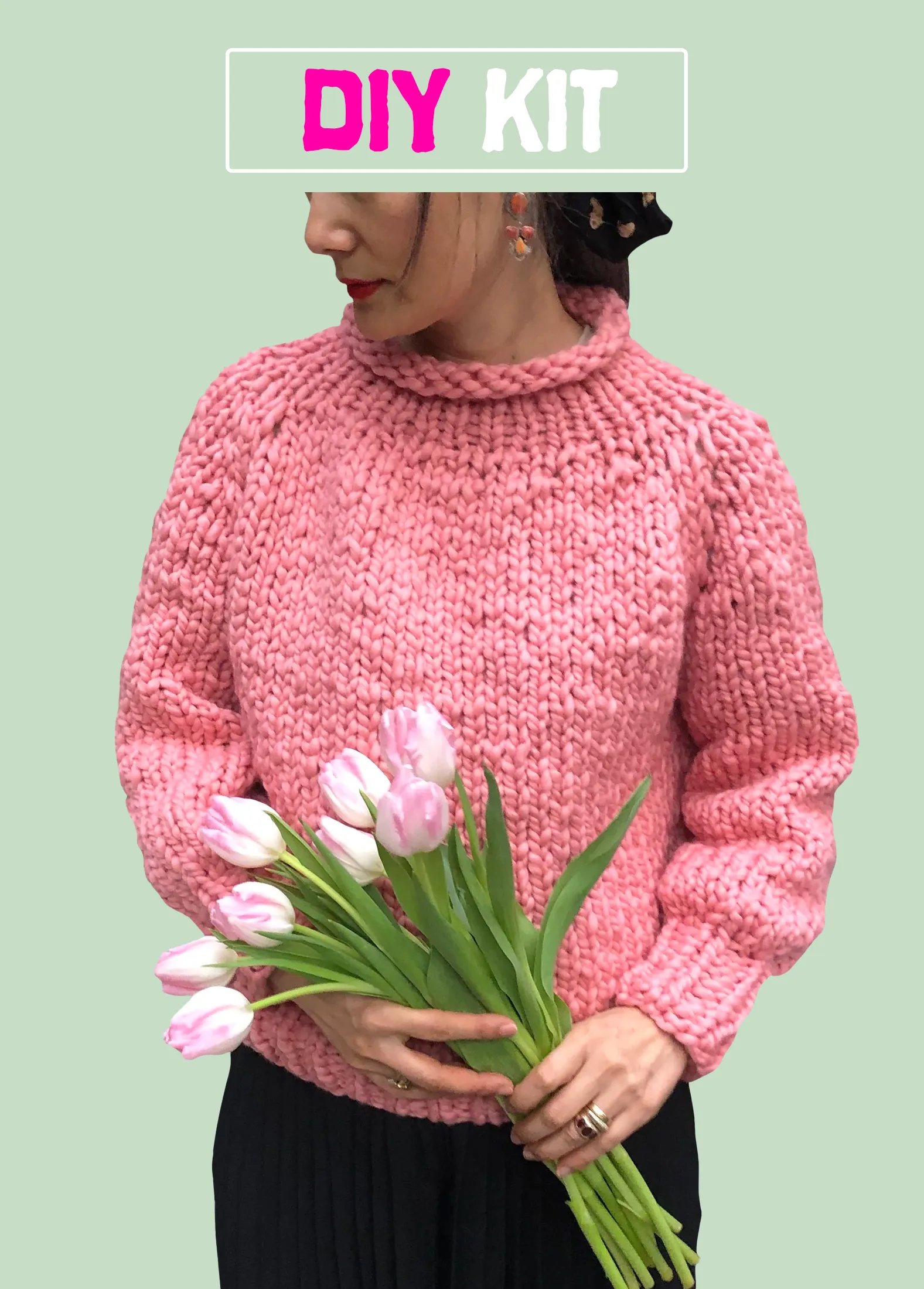 DIY Kit - Top-Down Sweater - Merino No. 5