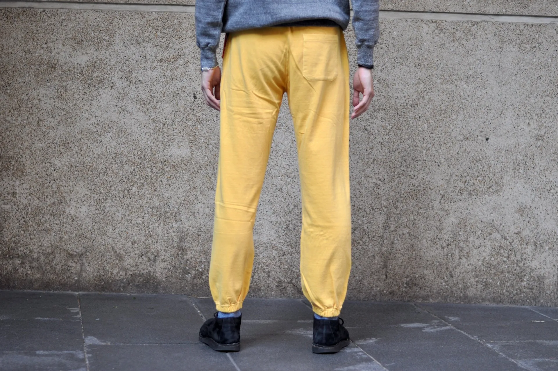 Dubble Works 9oz 'Pigment Dyed' Tubular Sweatpants (Gold)
