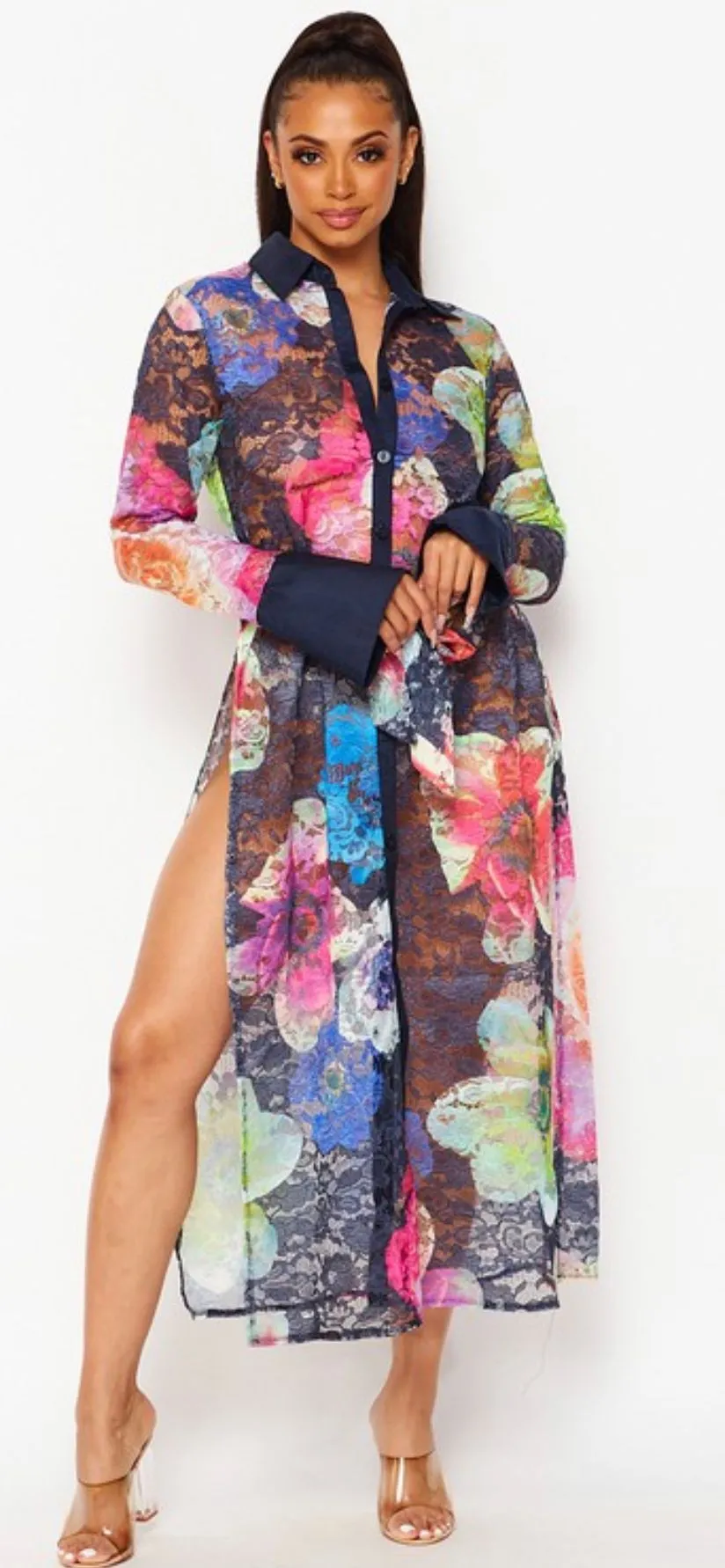 Elegance Lace Coverup