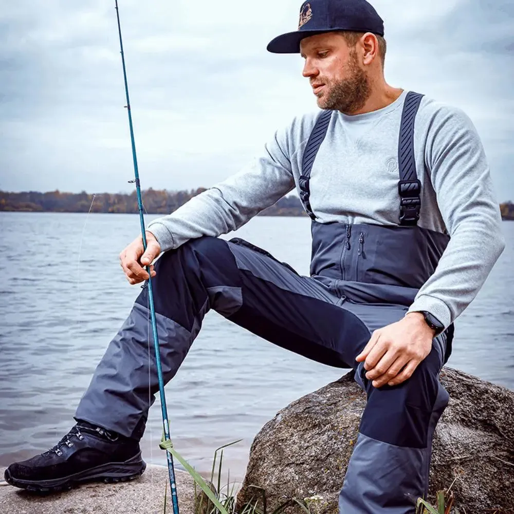 FHM Guard V2 Insulated Waterproof Fishing Pants 20000 mm Grey