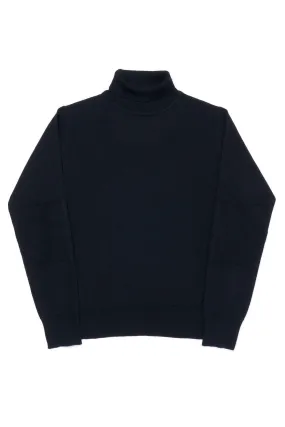 GRP Knitwear Fine Knit Roll Neck SF TEC 1 Merino Black