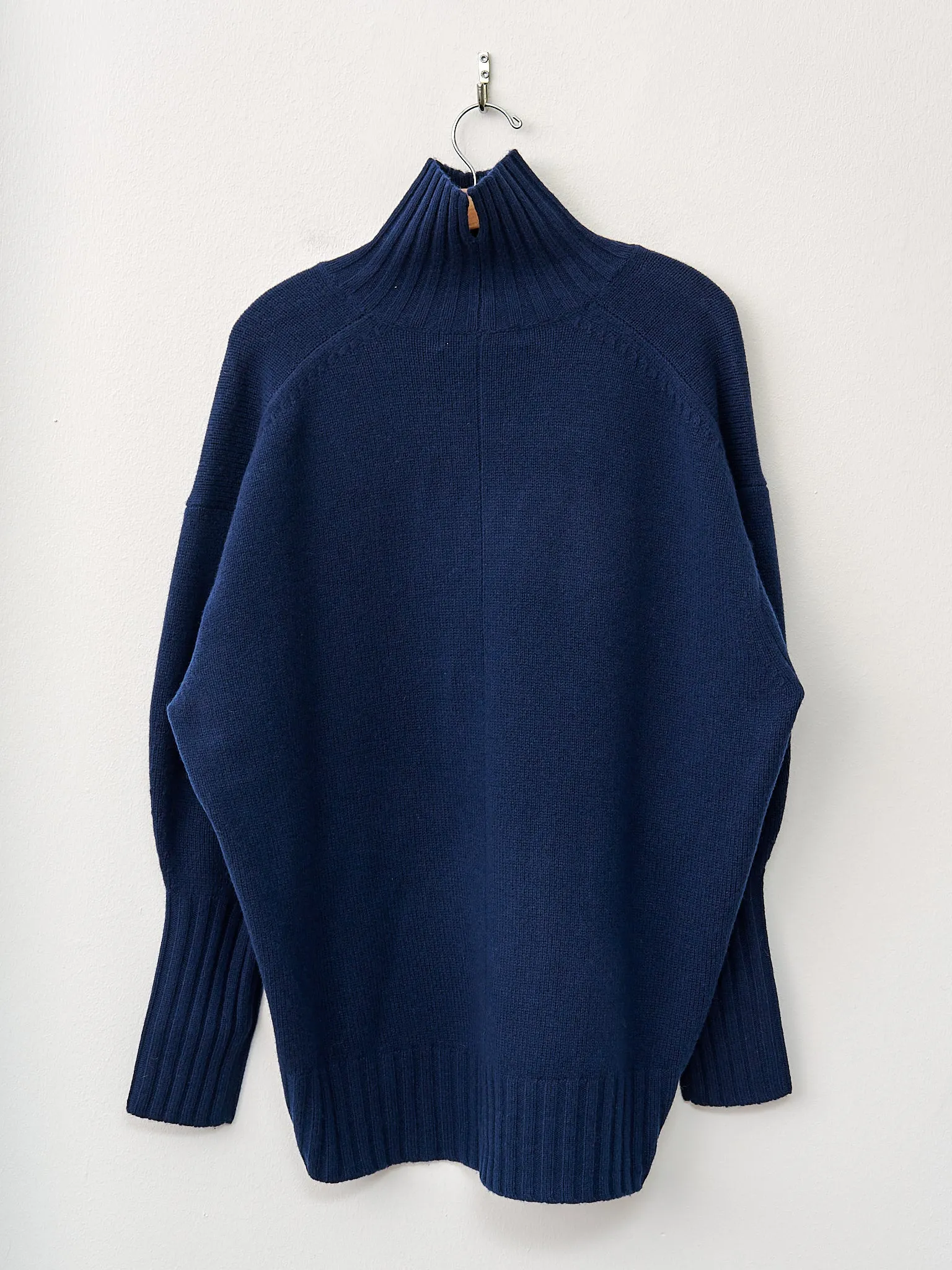 Highcollar Sweater - Indigo