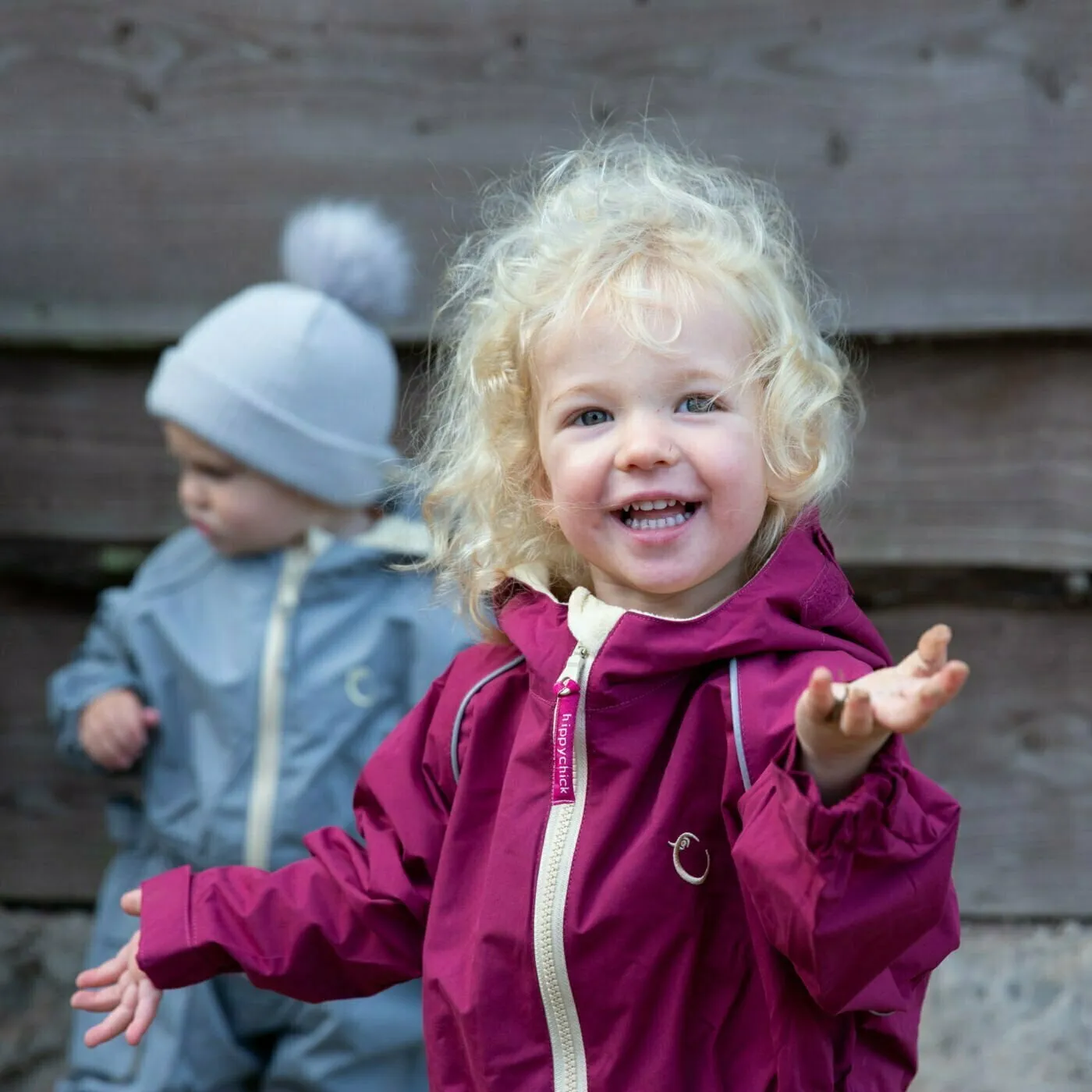 Hippychick Raspberry All-in-One Waterproof Shell Suit