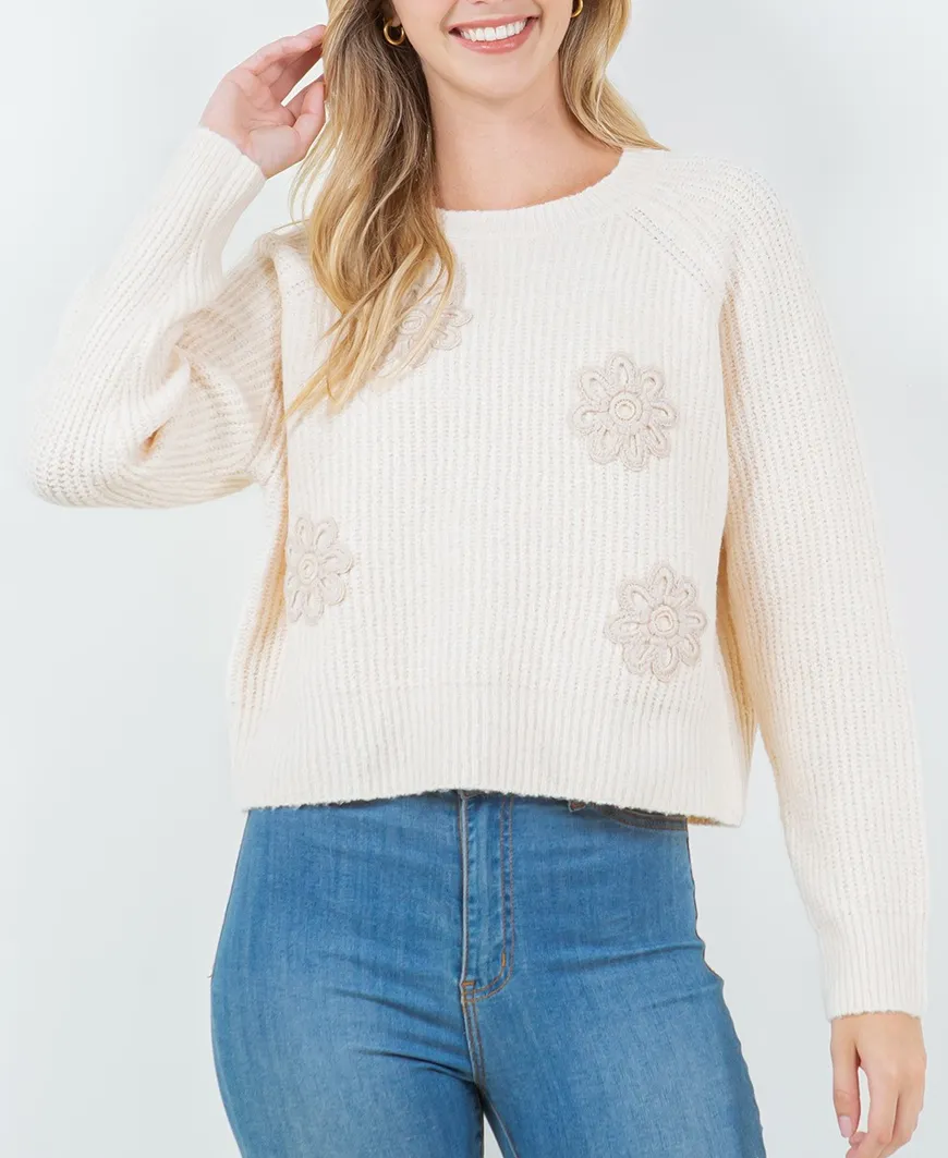 Kat Floral Sweater