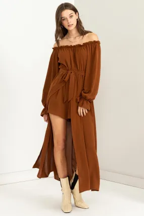 KATARINA - OFF SHOULDER ROMPER/DRESS