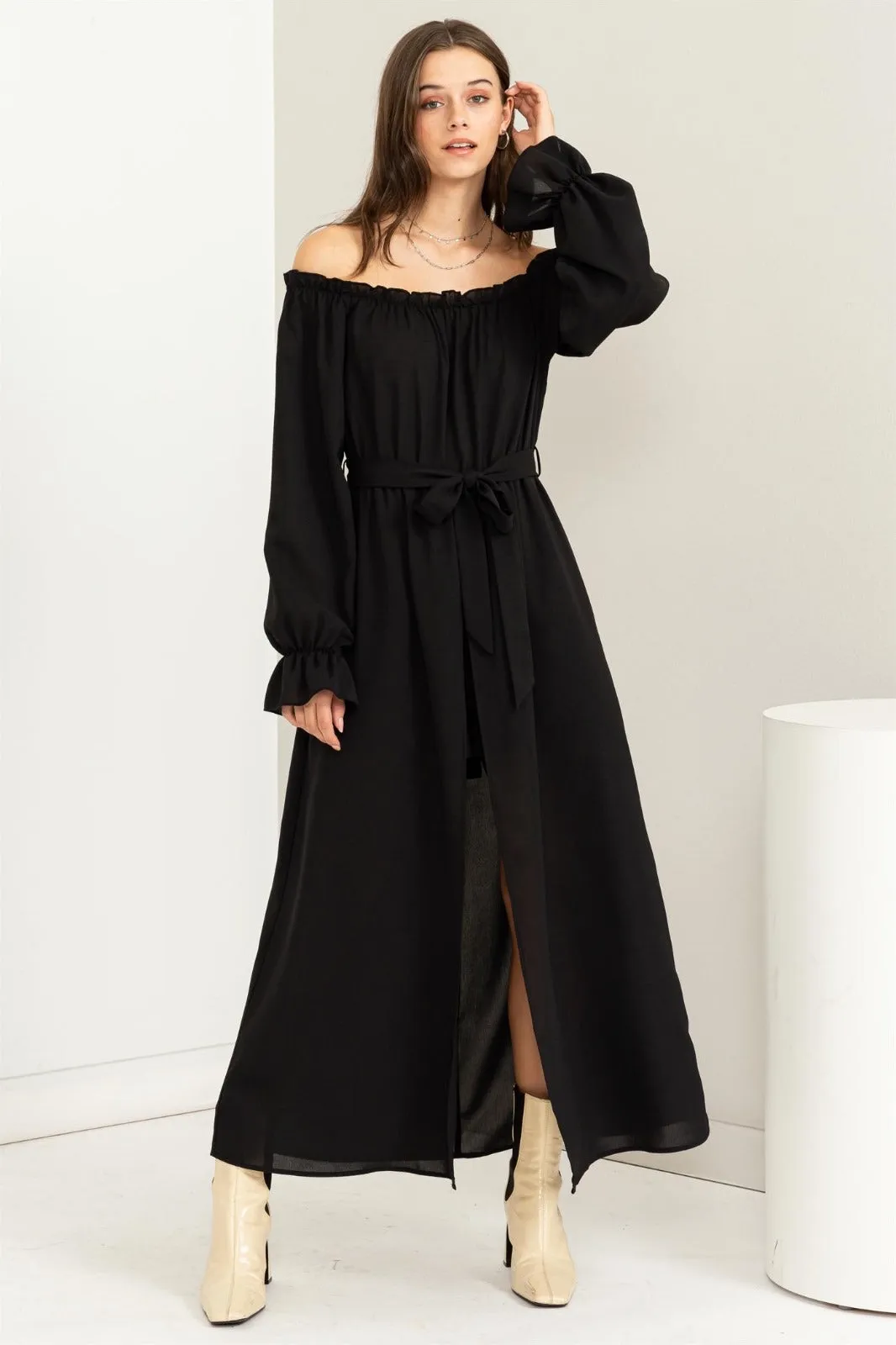 KATARINA - OFF SHOULDER ROMPER/DRESS