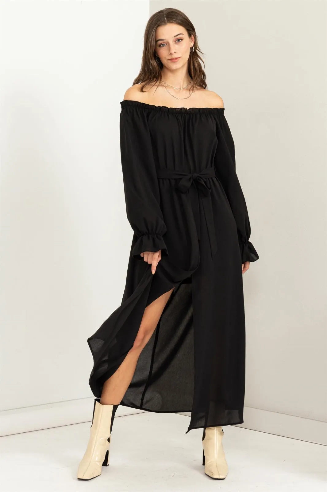 KATARINA - OFF SHOULDER ROMPER/DRESS