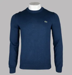Lacoste Organic Cotton Sweater Dark Indigo