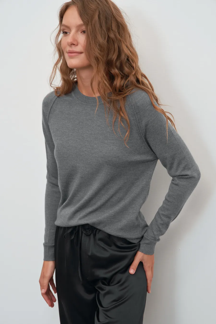 Lightweight Cashmere Merino Unisex Sweater