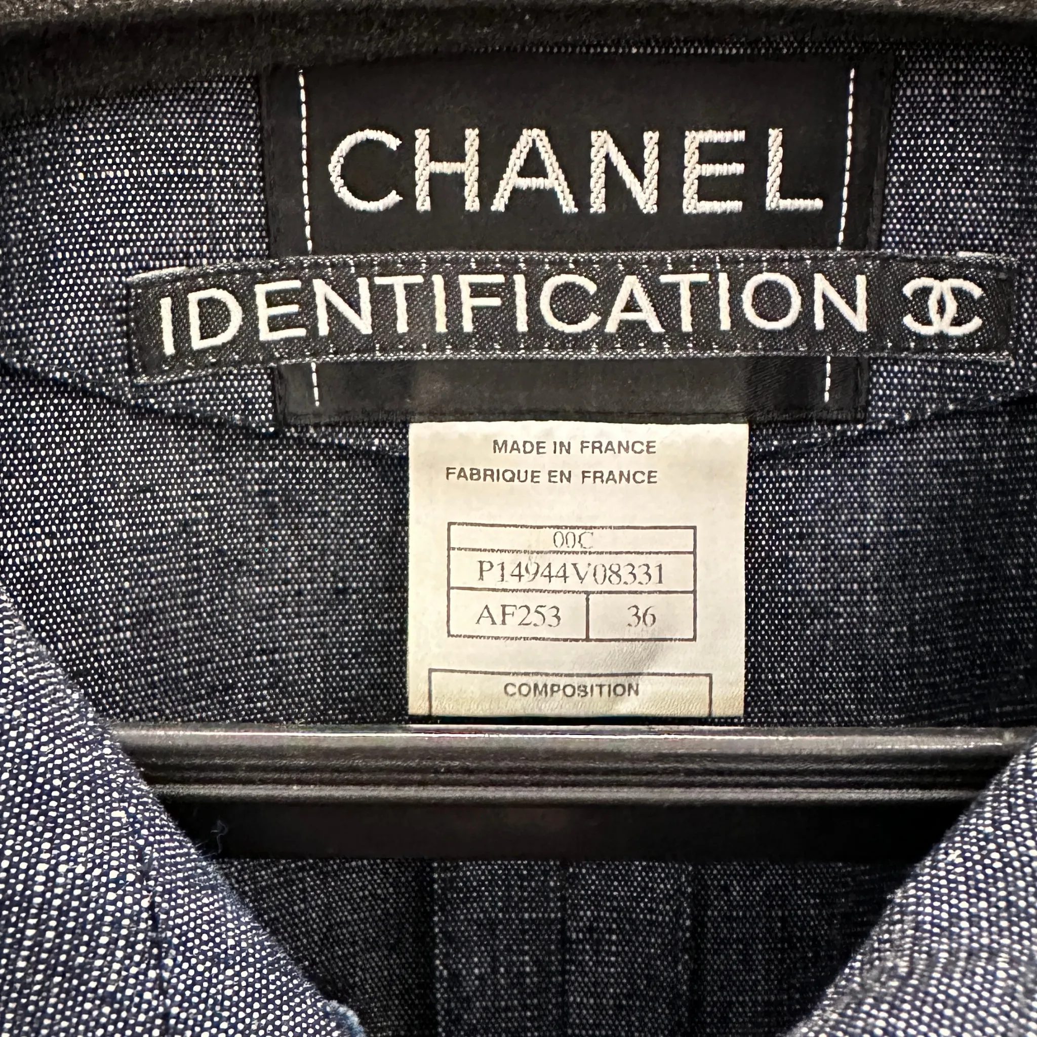 Logo Sequins Embellished Trucker Jacket Set (Pre-loved)