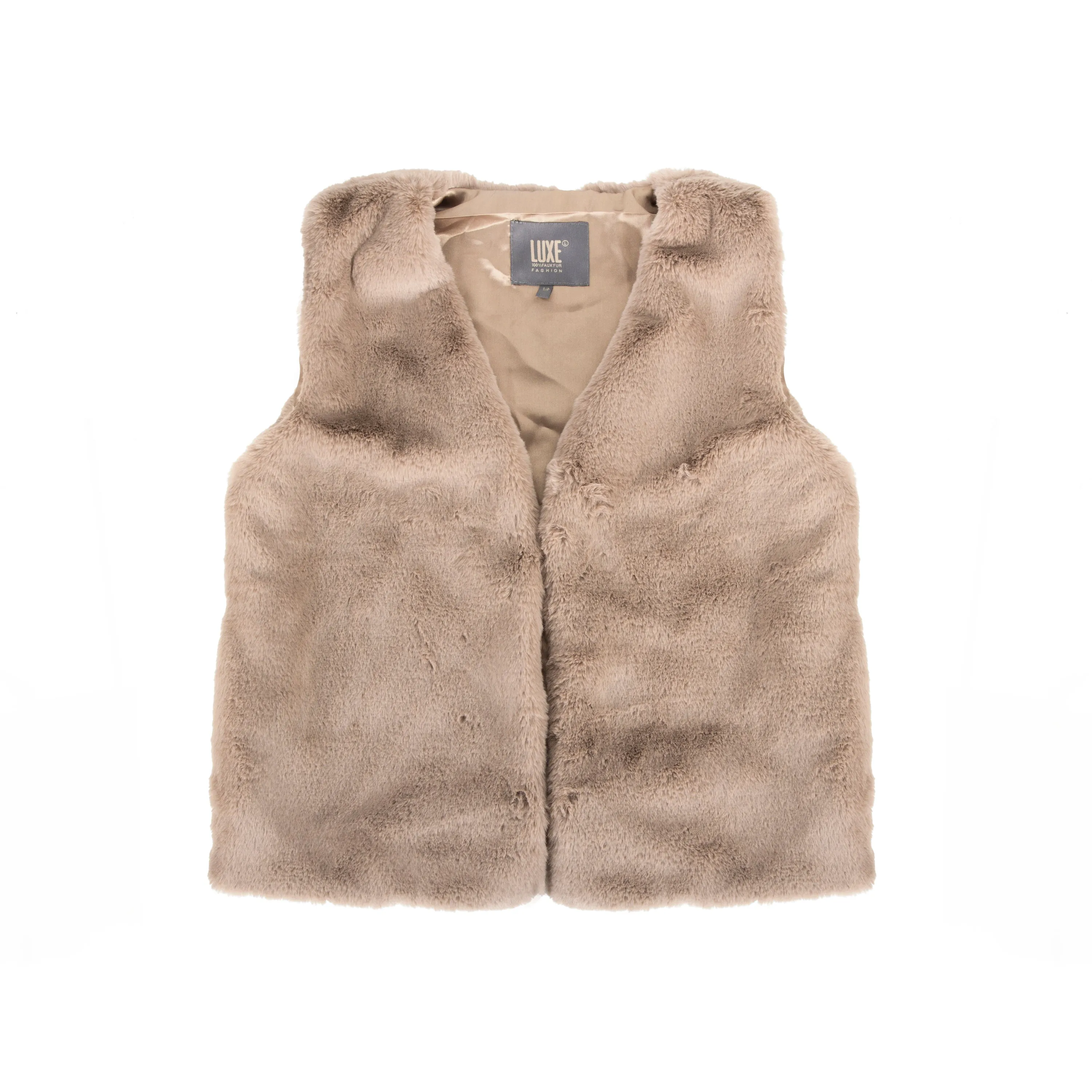 Luxe Faux Fur Women Vest | L