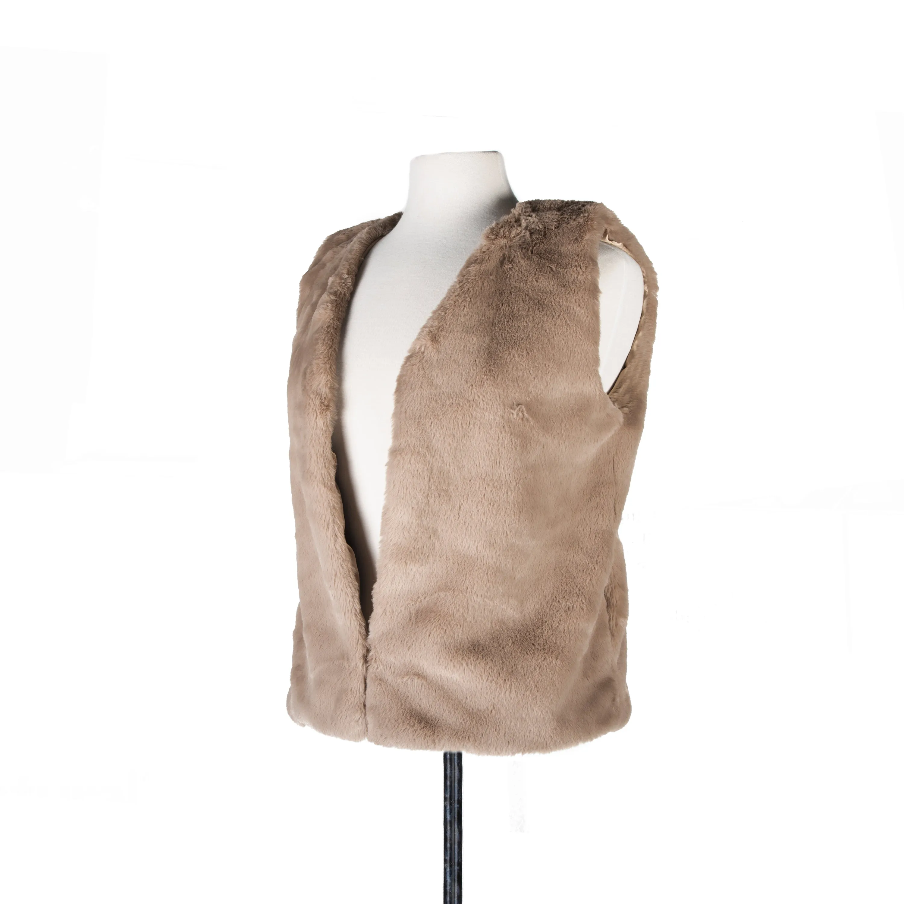 Luxe Faux Fur Women Vest | L