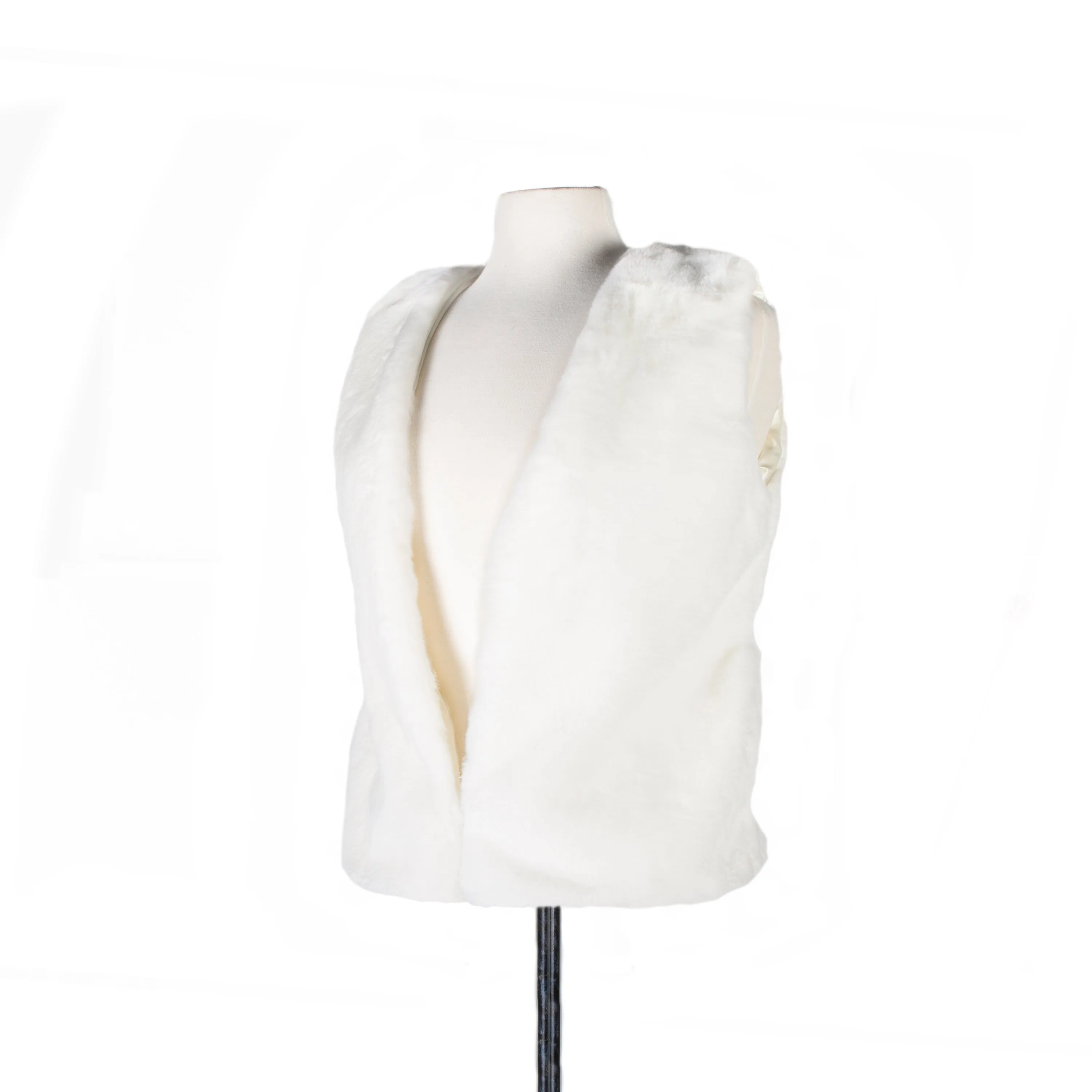 Luxe Faux Fur Women Vest | L
