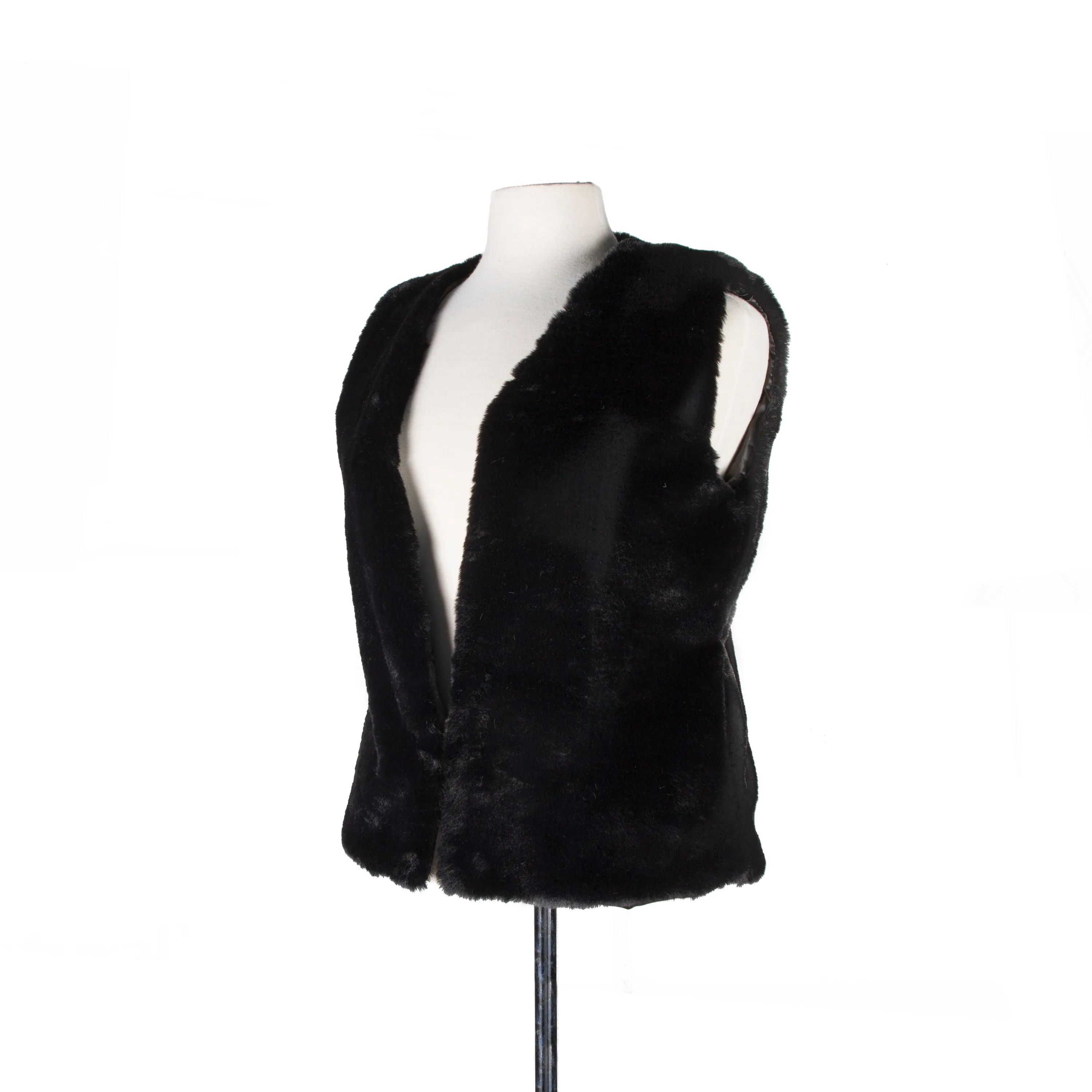 Luxe Faux Fur Women Vest | L