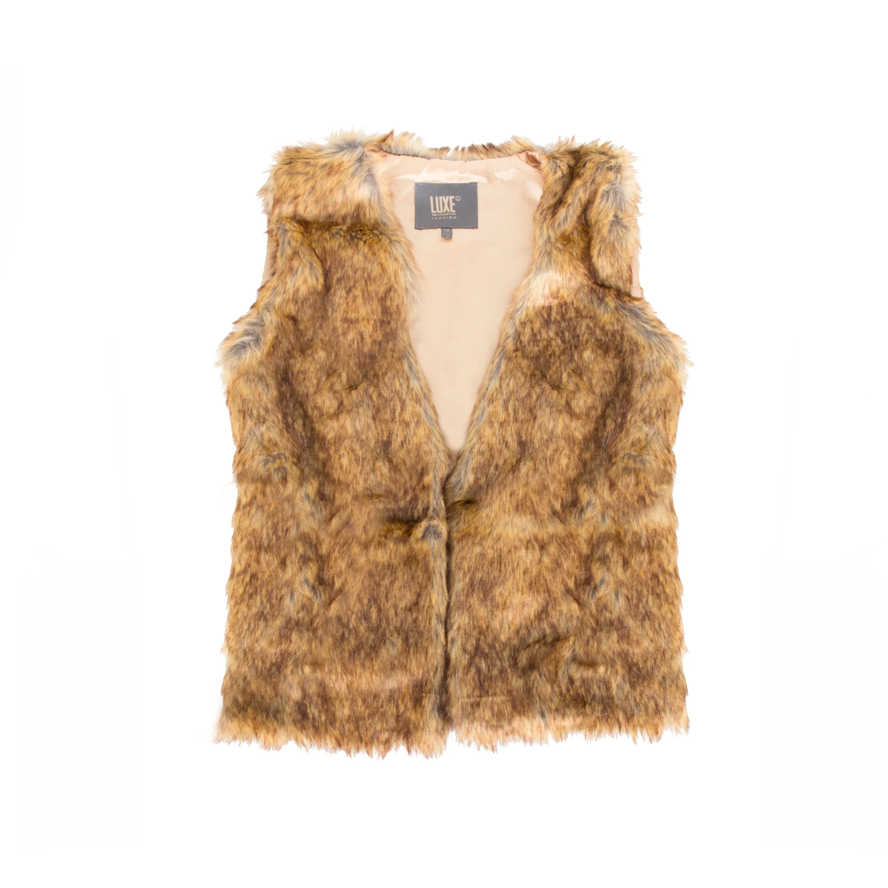 Luxe Faux Fur Women Vest | L