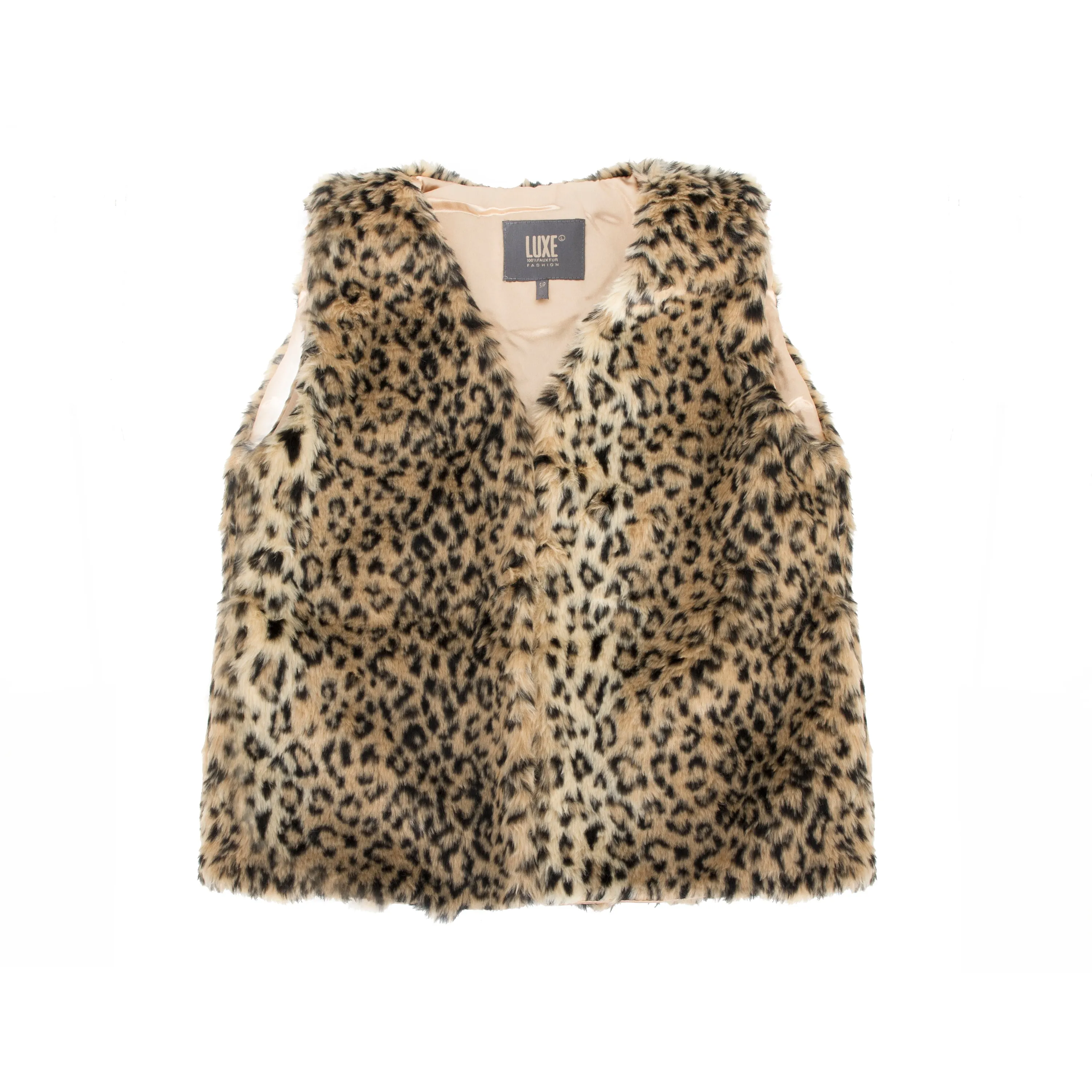 Luxe Faux Fur Women Vest | L