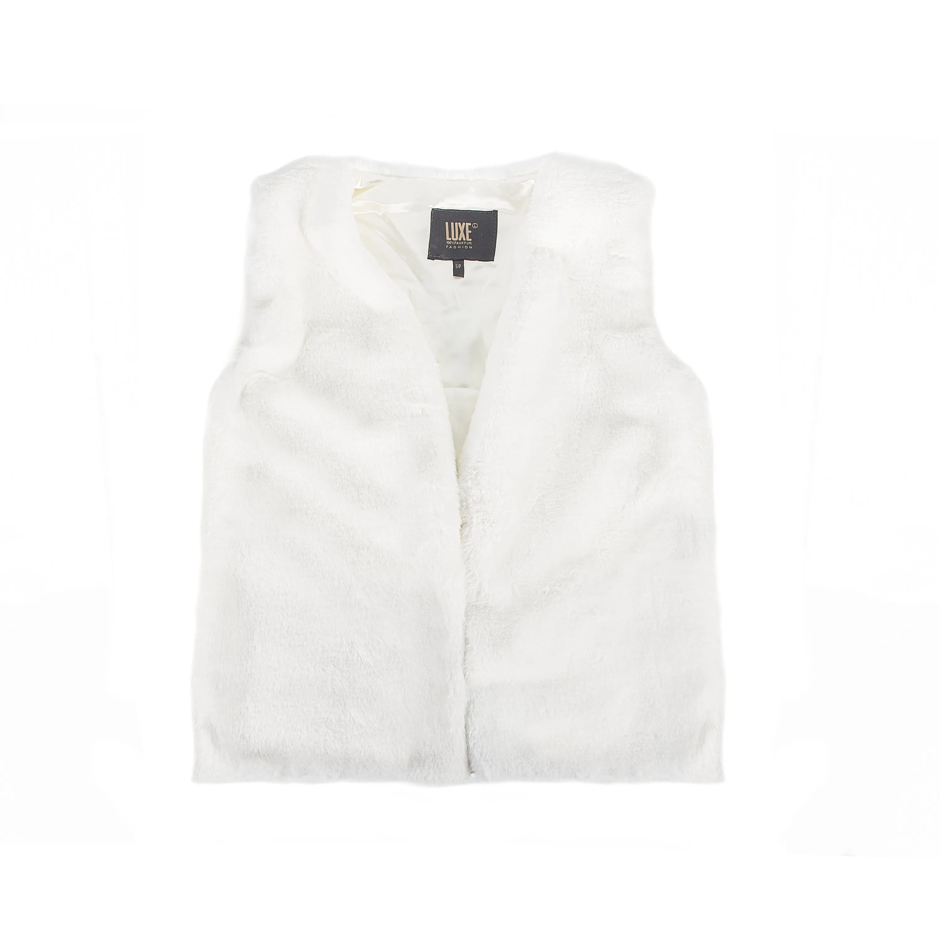 Luxe Faux Fur Women Vest | L
